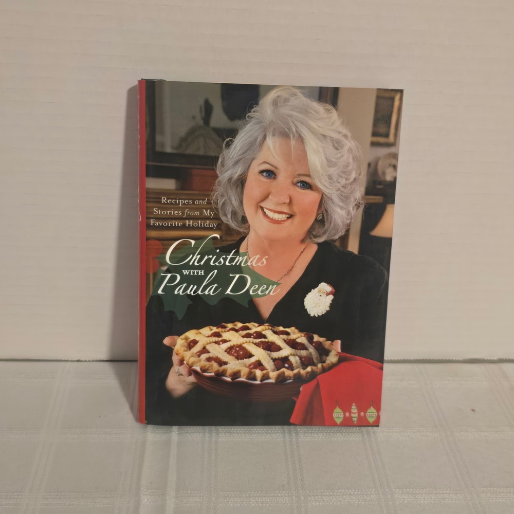 Christmas with Paula Deen Recipes and Stories Holiday Cookbook Hardcover 2007